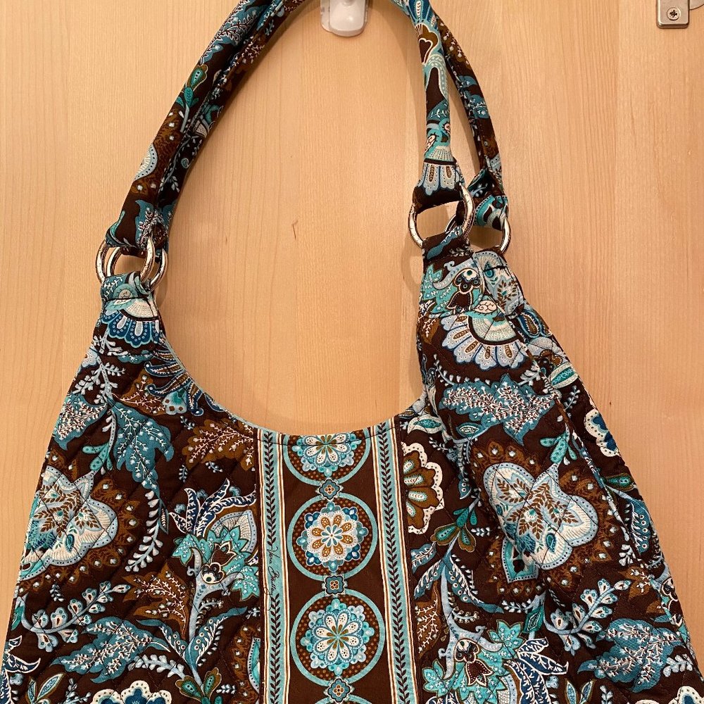 Java Blue Large Hobo Bag
